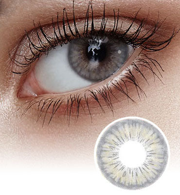 Make Look Eyegeed Gray Colored Contact Lenses
