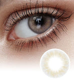 Make Look Lighty Gray Colored Contact Lenses-Lensme