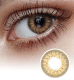 Make Look Zinnive Brown Colored Contact Korean Lenses