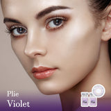 Plie Violet Colored Contact Lenses-Olens