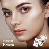Olens Purspur Brown Colored Contact Lenses