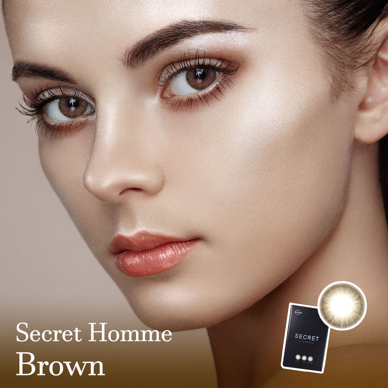 Secret Homme Brown Colored Contact Korean Lenses