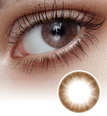 Secret Kiss Brown Colored Contact Lenses-Lensme