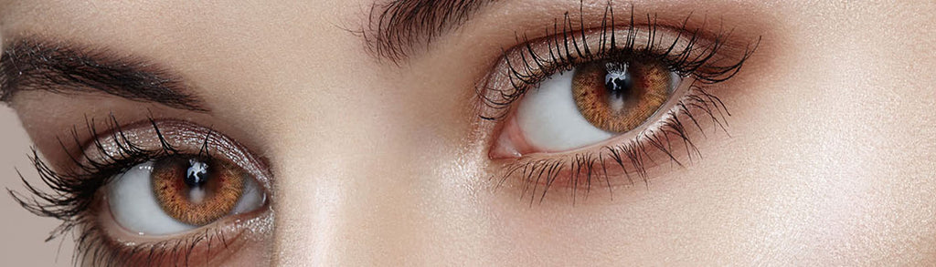 Secriss 3 Con Coral Brown Colored Contact Korean Lenses-Olens