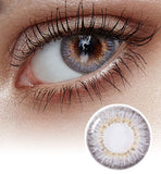 Secriss 3 Con Coral Gray Colored Contact Korean Lenses-Olens