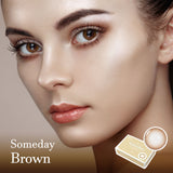 Someday Brown Colored Contact lenses-olens