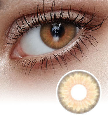 Olens Symphony 3 Con Hazel Colored Korean Contact Lenses-olens
