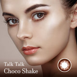 Talk Talk Choco Colored Contact Lenses - Olens