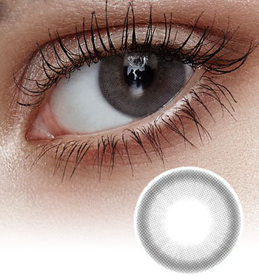 Tearing Gray Colored Korean Contact Lenses