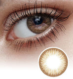 Winky Star Brown Color Contact Lenses-Olens