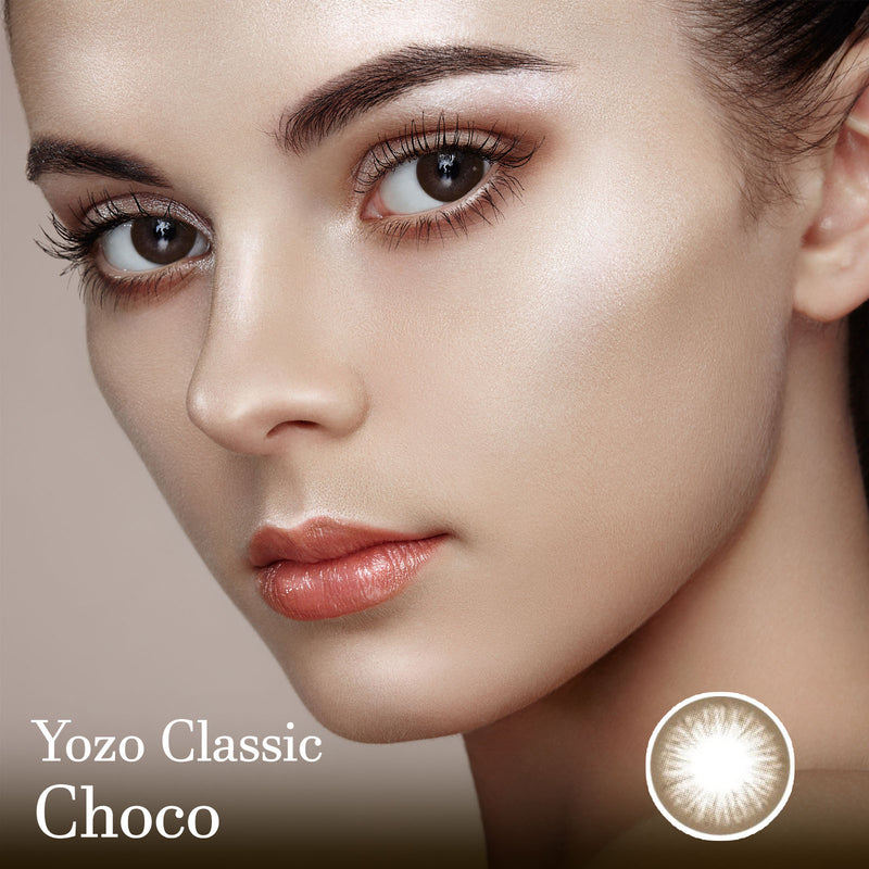Yozo Classic Choco Colored Contact Lenses-Lensme