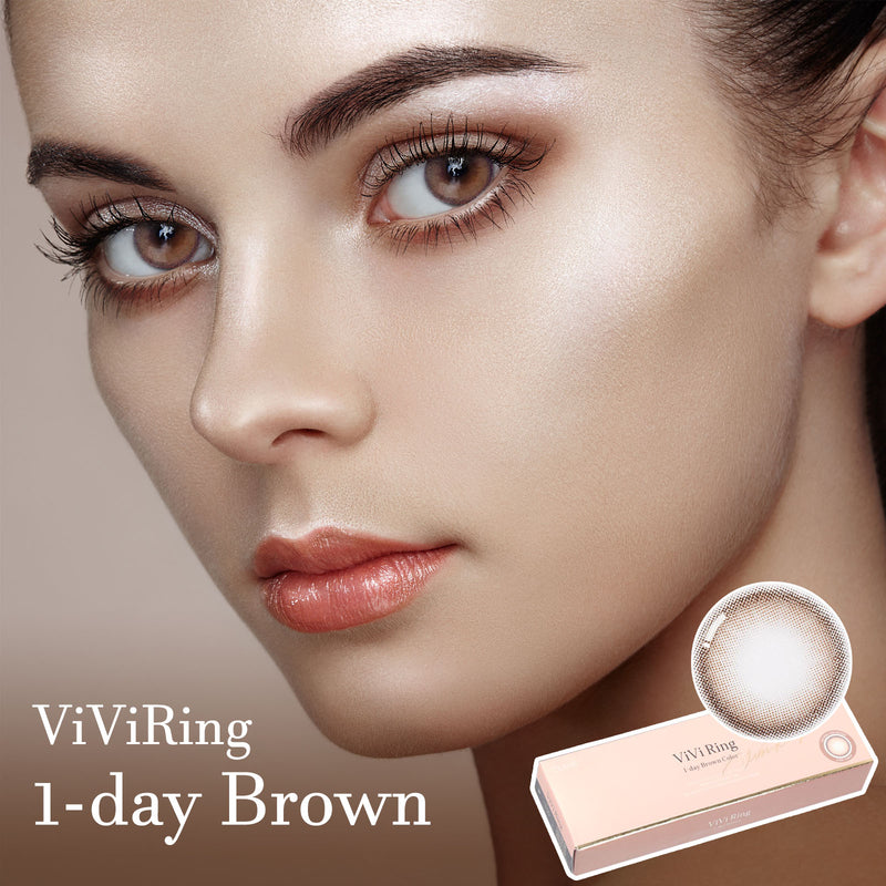Olens ViViRing 1 day Brown Colored Contact Korean Lenses