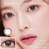 EyeLighter Glowy 1Day Brown (20P)