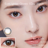 EyeLighter Glowy 1Day Black (20P)