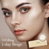 ViViRing 1 day Beige Colored Contact Lenses