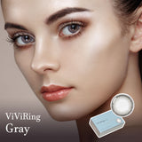 ViViRing Gray Colored Korean Contact Lenses - Olens