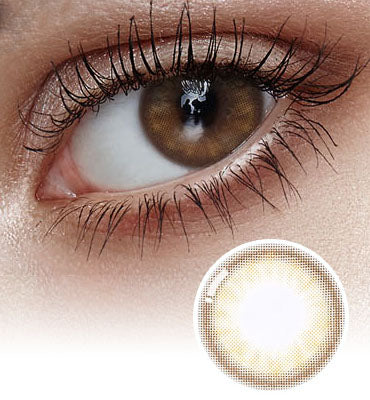 Eyeteen Brown Colored Contact Korean Lenses - Olens