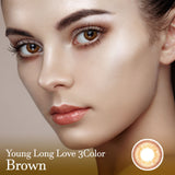 Young Long Love 3 Color Brown Lenses